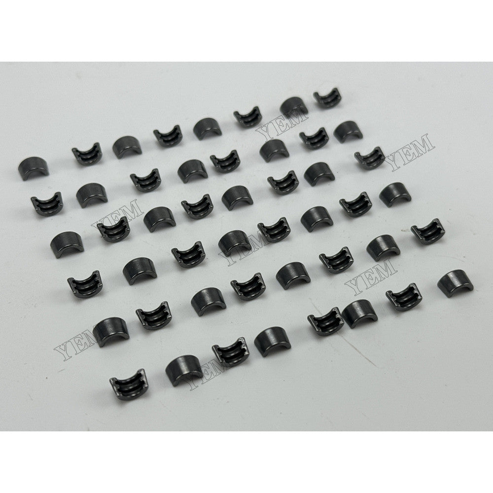 YEM Parts 48 pcs Valve Cotter 152-9860 for Caterpillar C6.6 Engine For Caterpillar