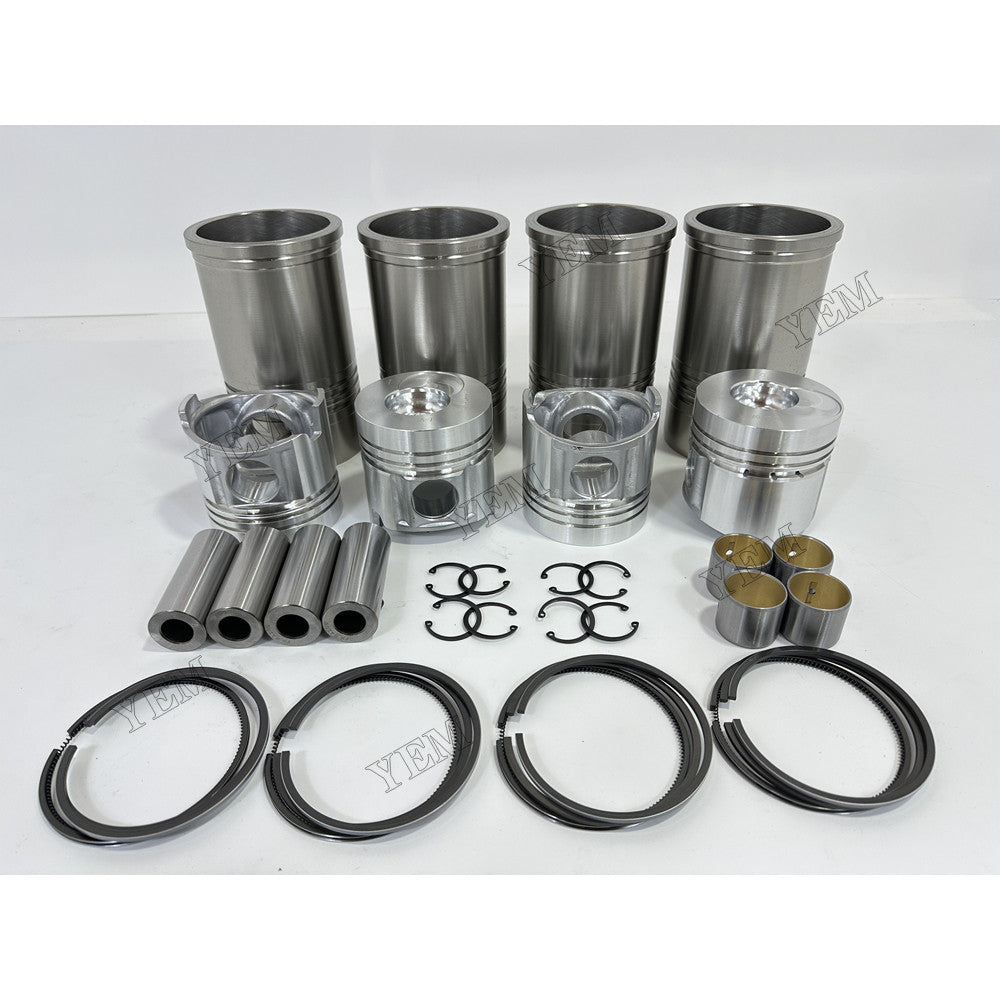 YEM Parts 4 pcs Cylinder Liner Kit for Dongfanghong YT4A2-24 Engine For Dongfanghong