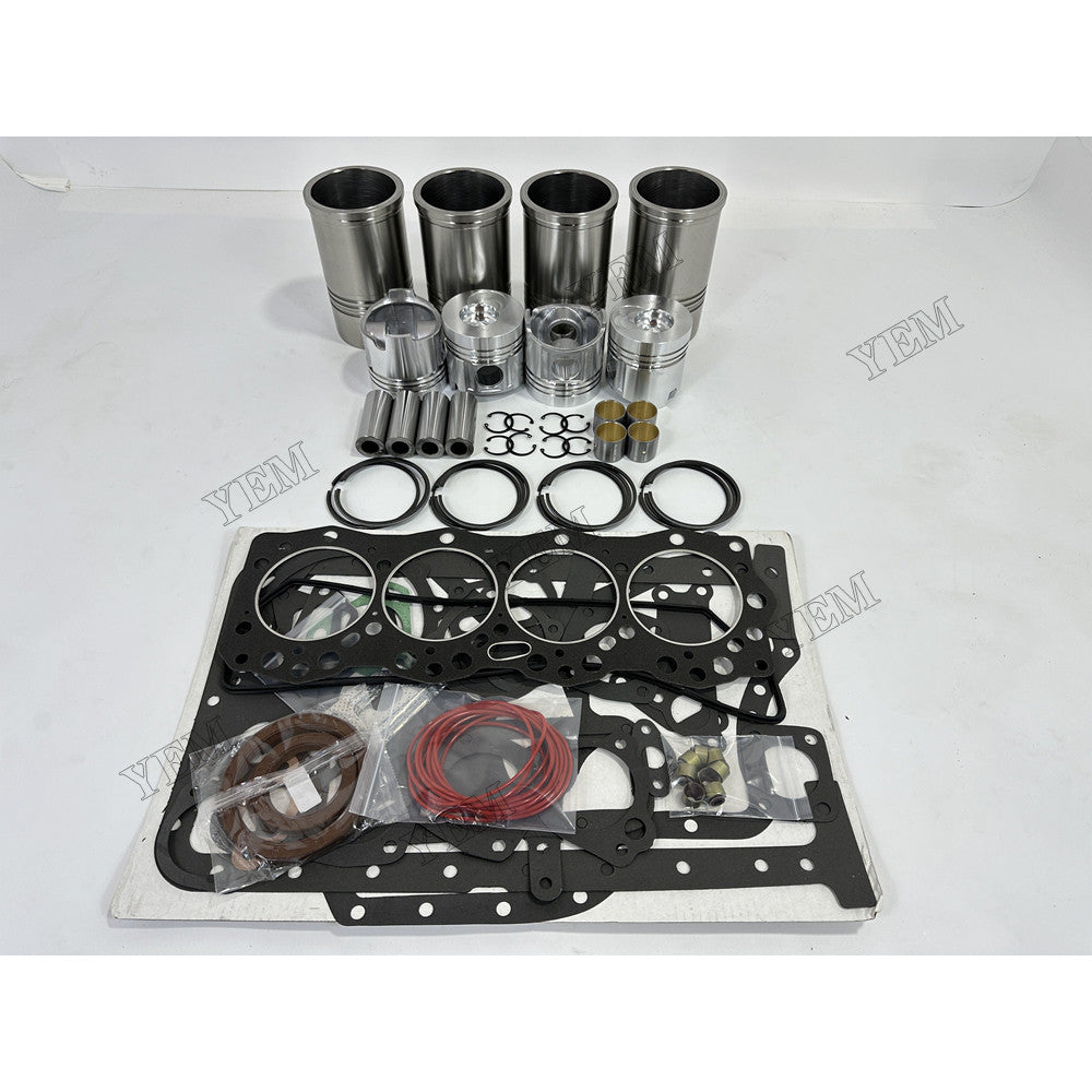 YEM Parts 4 pcs Overhaul Kit With Gasket Set for Dongfanghong YT4A2-24 Engine For Dongfanghong