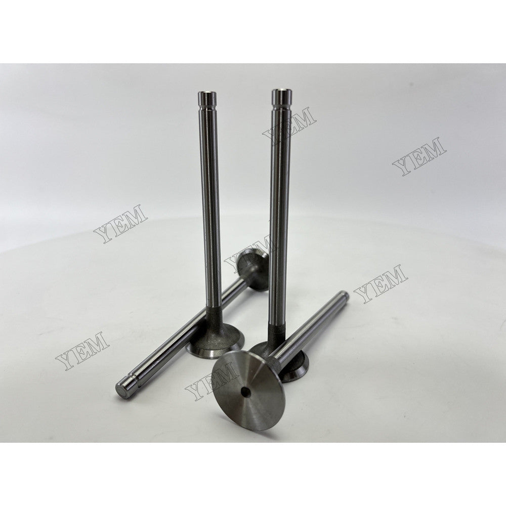 YEM Parts 4 pcs Exhaust Valve for Dongfanghong YT4A2-24 Engine For Dongfanghong