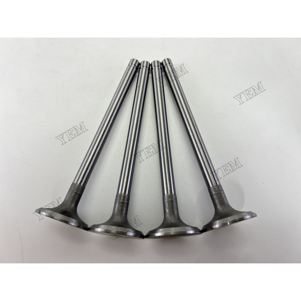 YEM Parts 4 pcs Exhaust Valve for Dongfanghong YT4A2-24 Engine For Dongfanghong