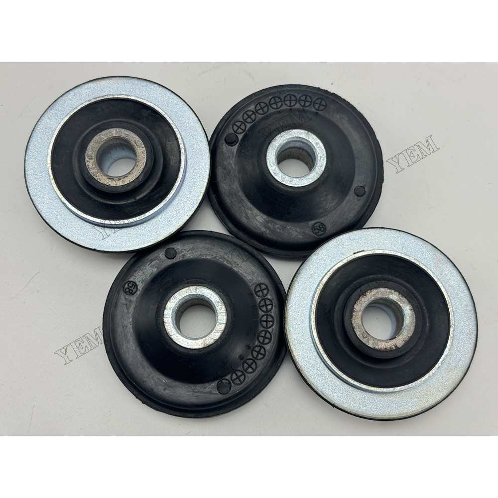 YEM Parts 4 pcs Engine Mounting for Caterpillar E301.5 Engine