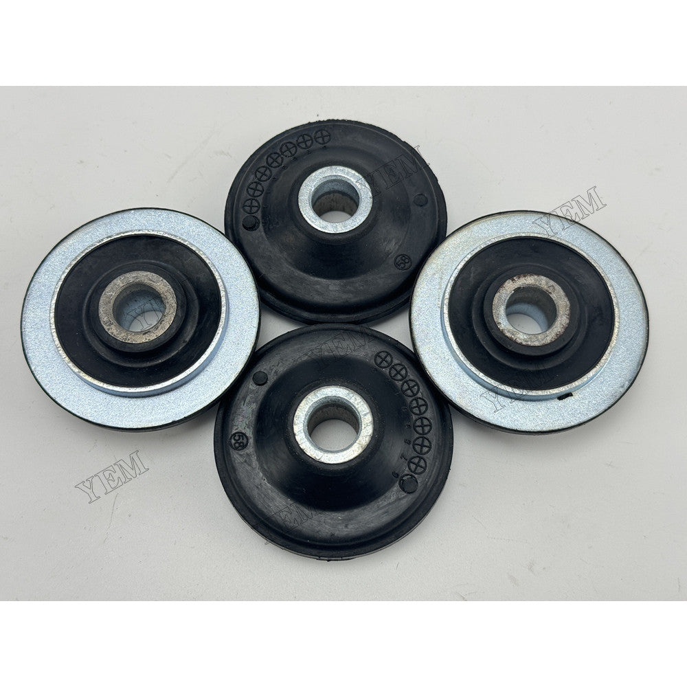 YEM Parts 4 pcs Engine Mounting for Caterpillar E301.5 Engine YEMPARTS
