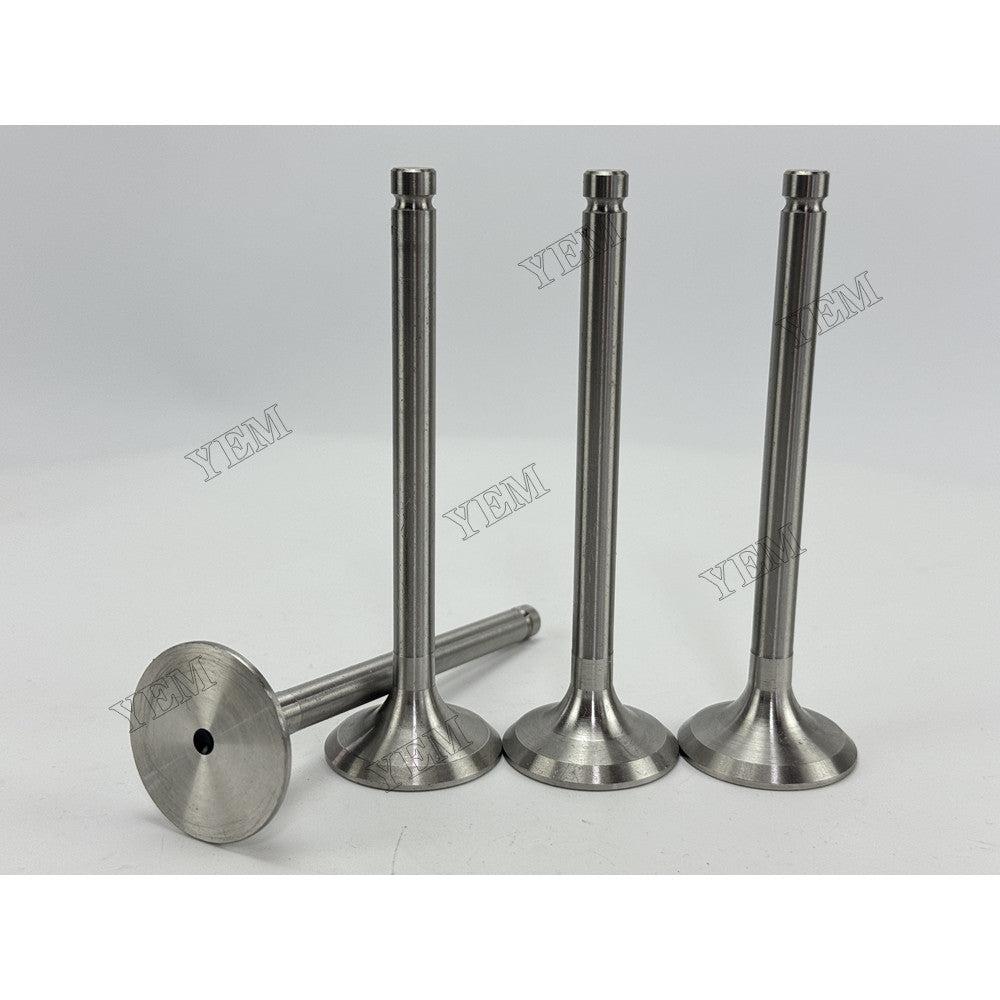 YEM Parts 4 pcs Exhaust Valve for YANGDONG Y4102D Engine Engine Spare Parts