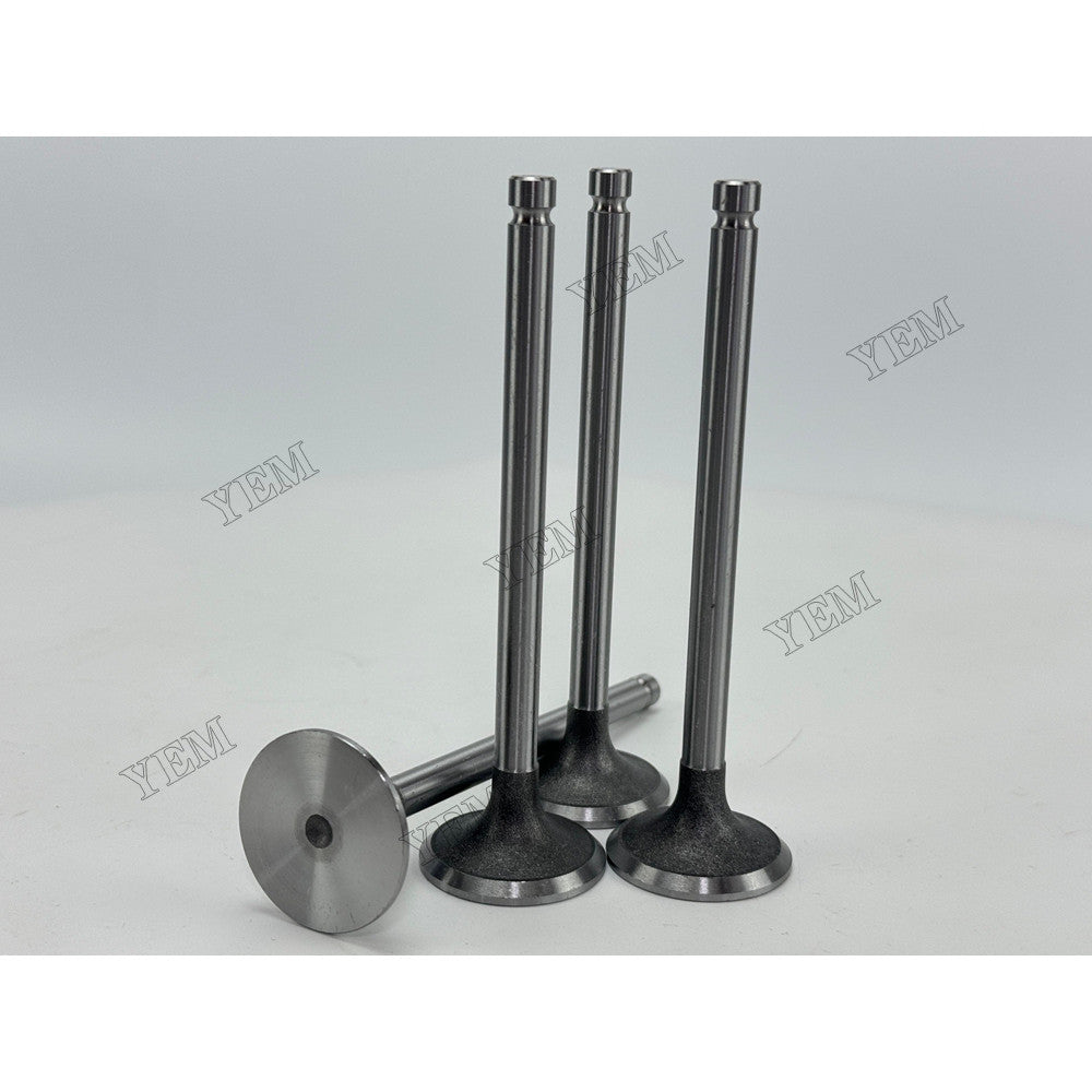 YEM Parts 4 pcs Exhaust Valve for Xinchai C490BPG Engine Engine Spare Parts