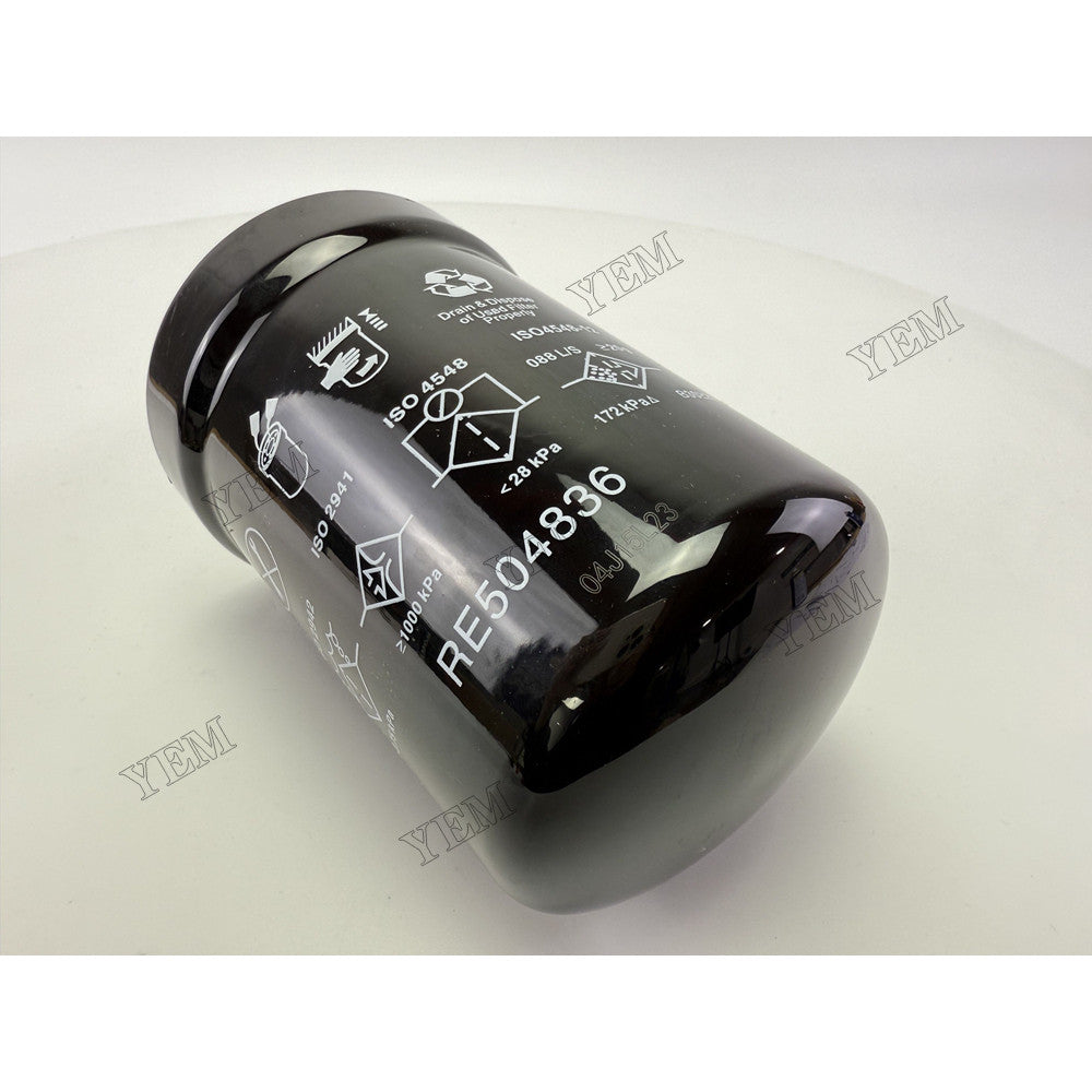 YEM Parts Oil Filter RE504836 for John Deere 5059 5089 Engine Spare Parts For John Deere