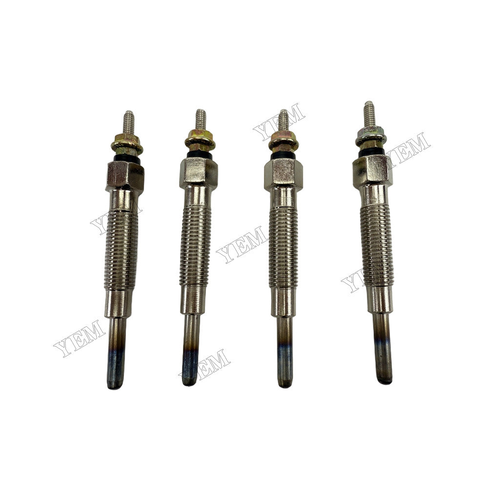 YEM Parts 4 pcs Glow Plug 139-7841 for Mitsubishi 4M40 Engine
