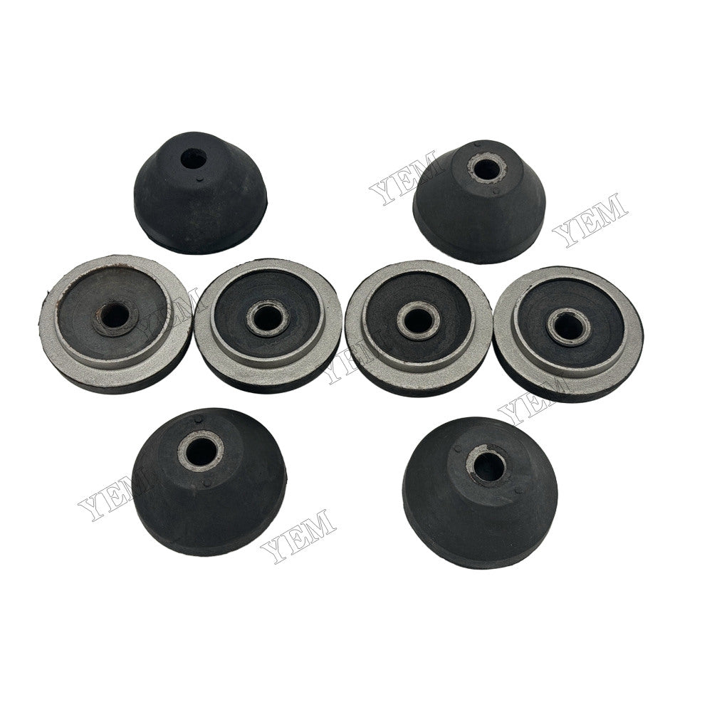 YEM Parts 8 pcs Engine Mounting 267-1048 267-1050 for Mitsubishi S3Q2 Engine For Mitsubishi