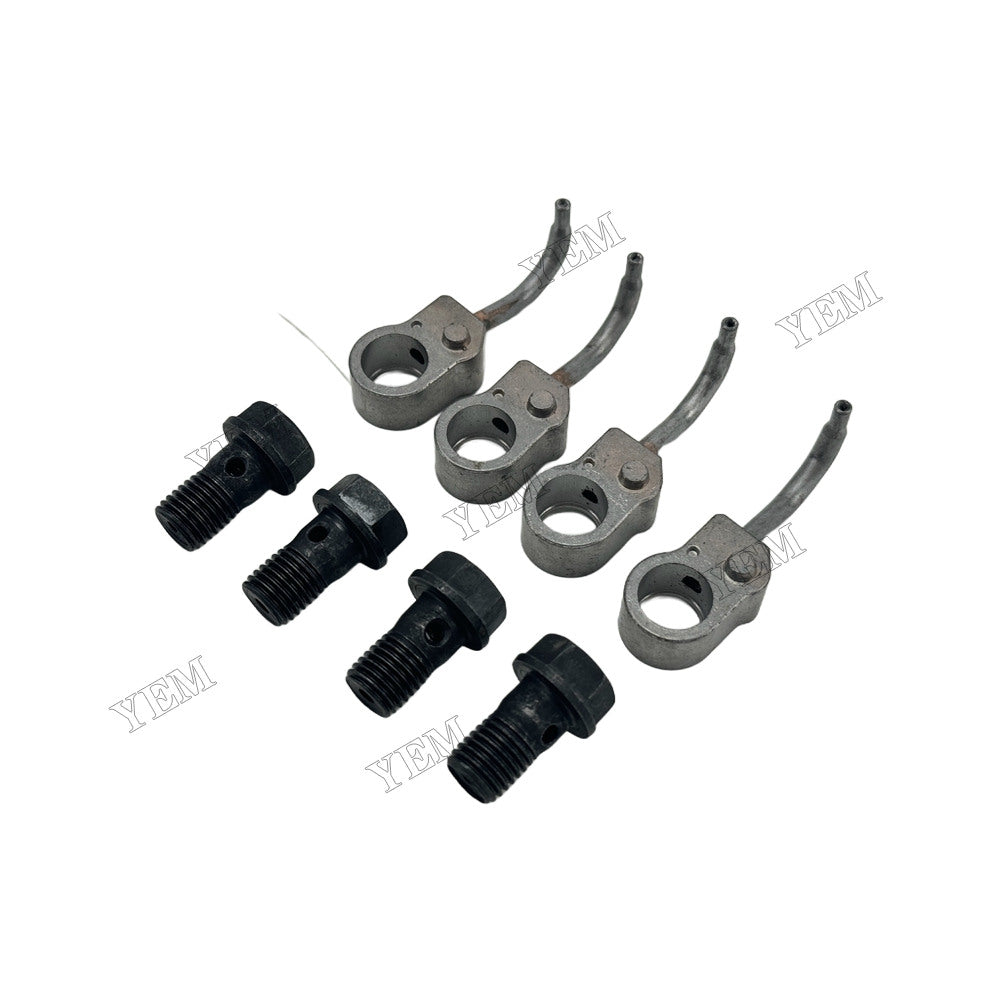 YEM Parts 4 pcs Oil Cooling Nozzle for Isuzu 4HF1 Engine Engine Spare Parts
