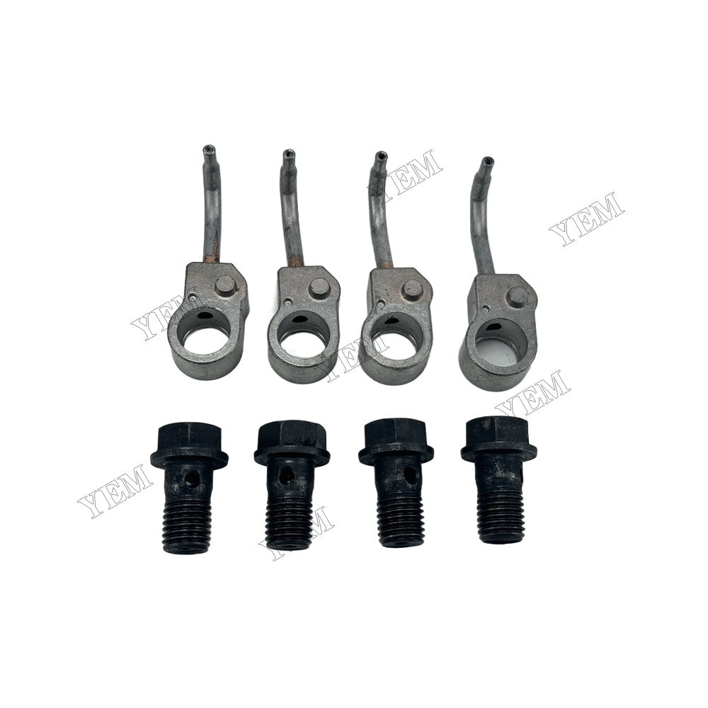 YEM Parts 4 pcs Oil Cooling Nozzle for Isuzu 4HF1 Engine Engine Spare Parts For Isuzu