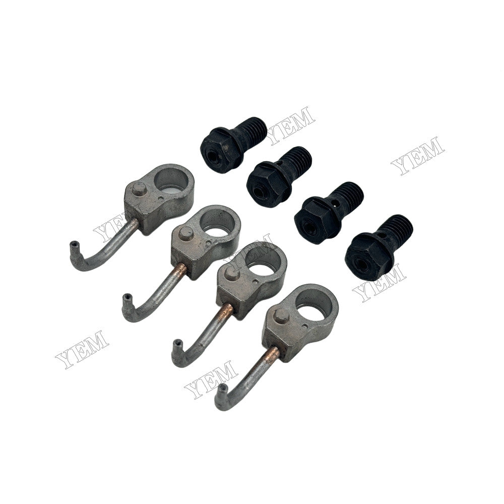 YEM Parts 4 pcs Oil Cooling Nozzle for Isuzu 4HF1 Engine Engine Spare Parts For Isuzu