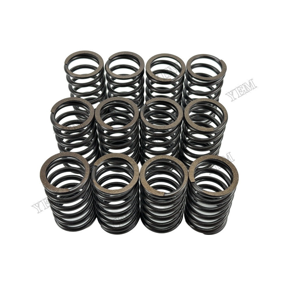 YEM Parts 12 pcs Valve Spring for Volvo D6D Engine Engine Spare Parts For Volvo