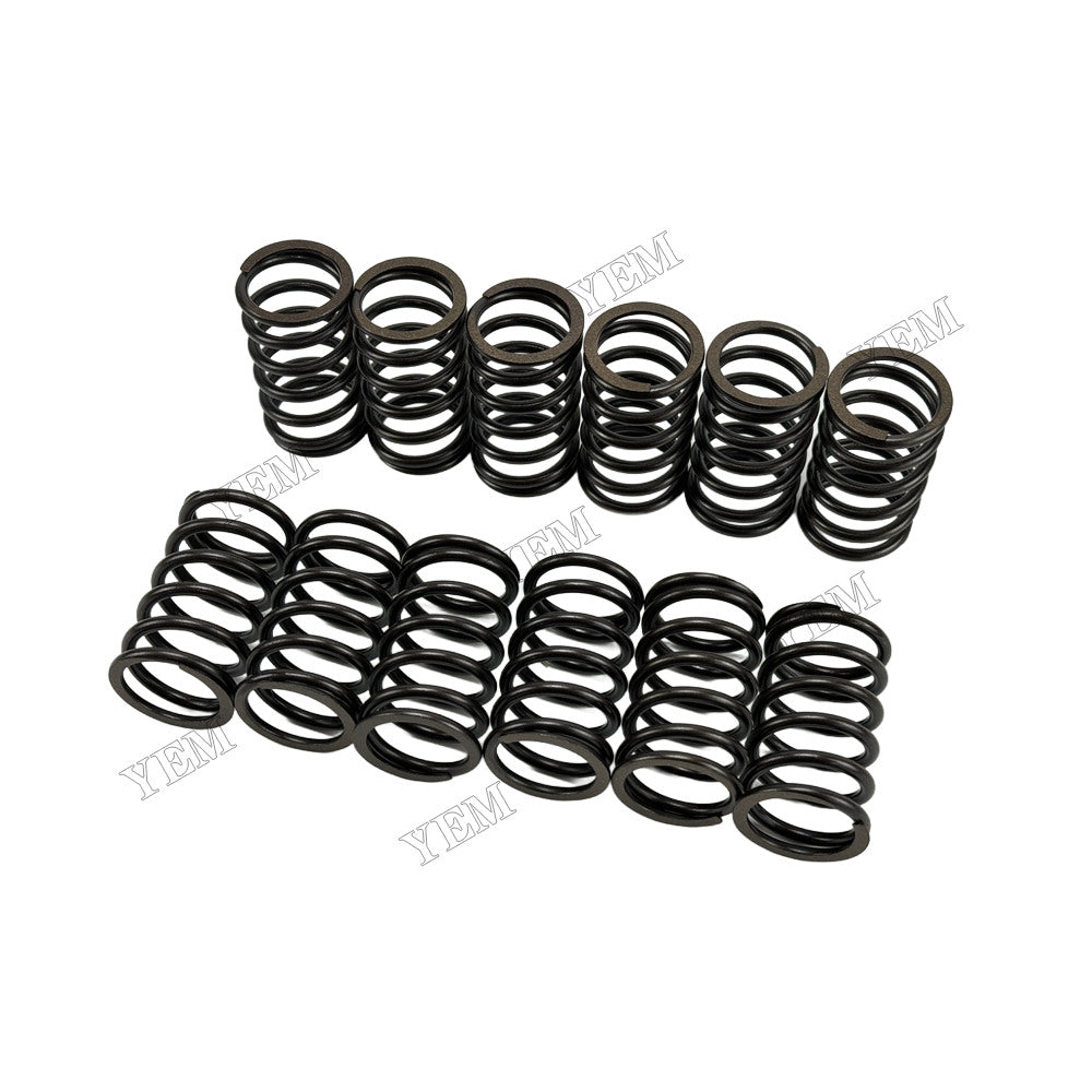YEM Parts 12 pcs Valve Spring for Volvo D6D Engine Engine Spare Parts For Volvo