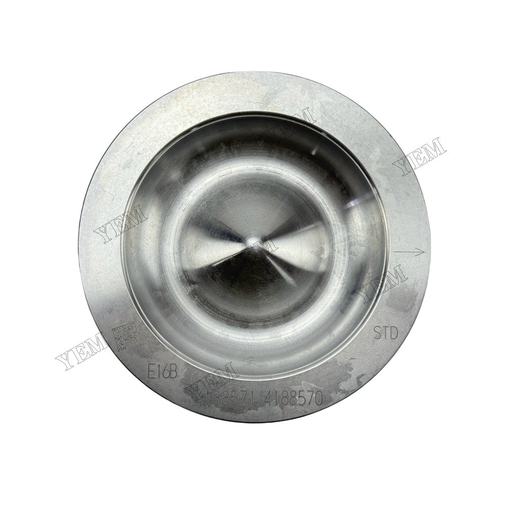 YEM Parts Piston with Pin and Circlips STD 418-8571 T409184 for Caterpillar C7.1 Engine