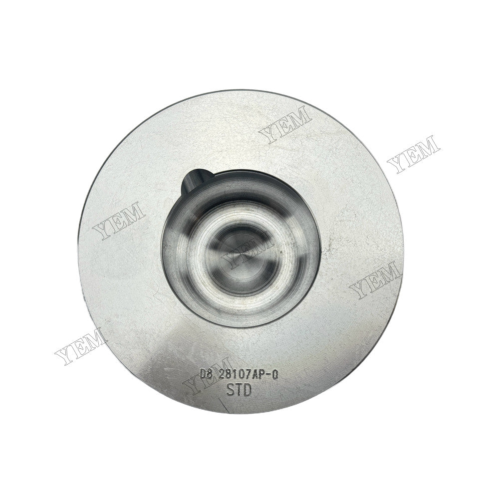 YEM Parts 3 pcs Piston with Pin and Circlips STD for Kubota D3200 Engine For Kubota