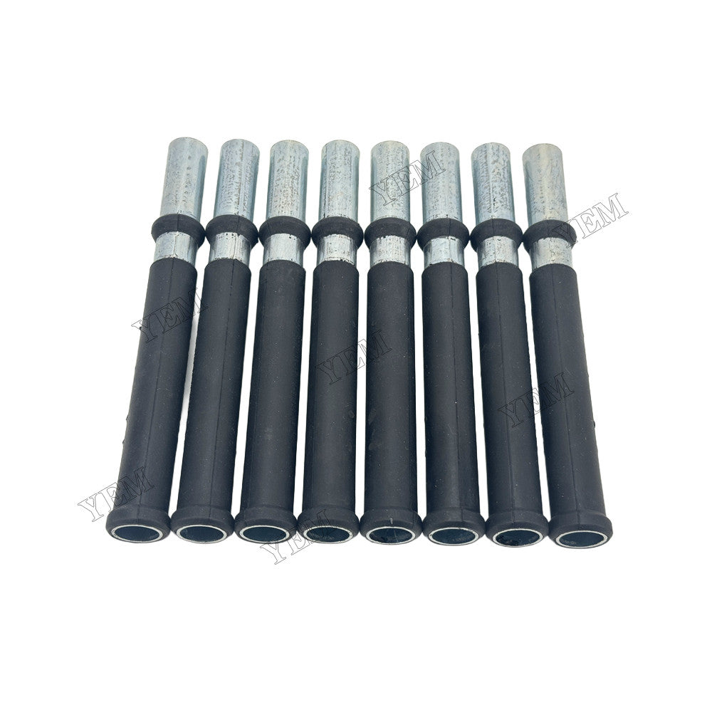 YEM Parts 8 pcs Oil Cooler Hose Connector 04179404 for Deutz BF4L2011 Engine For Deutz