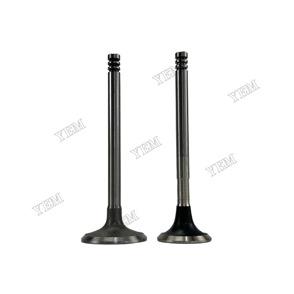 YEM Parts 4 pcs Intake and Exhaust Valve for Toyota 2L Engine For Toyota