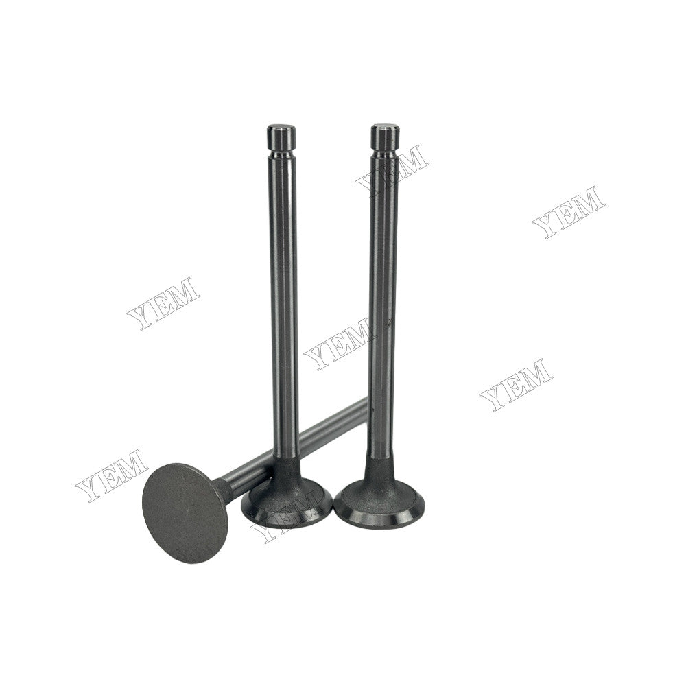 YEM Parts 3 pcs Intake and Exhaust Valve for YANGDONG Y380T Engine For YANGDONG