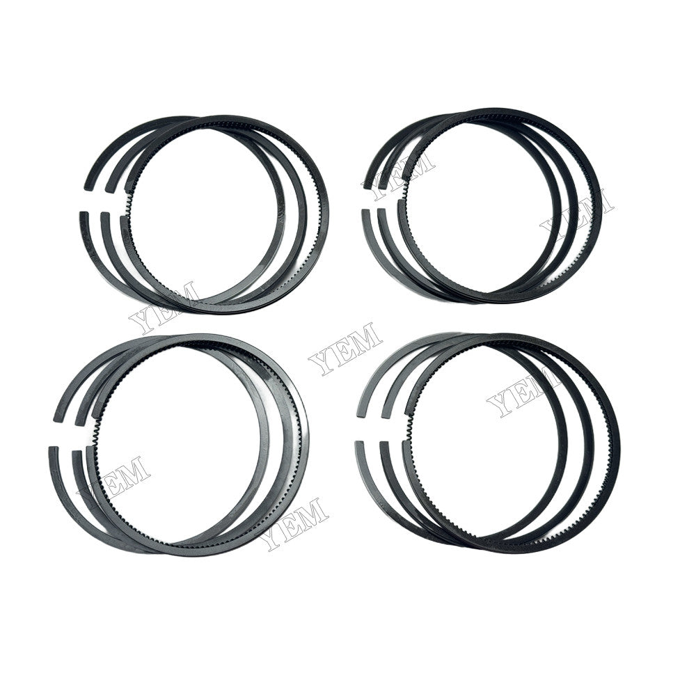 YEM Parts 4 pcs Piston Rings Set STD for YANGDONG YSD490D Engine