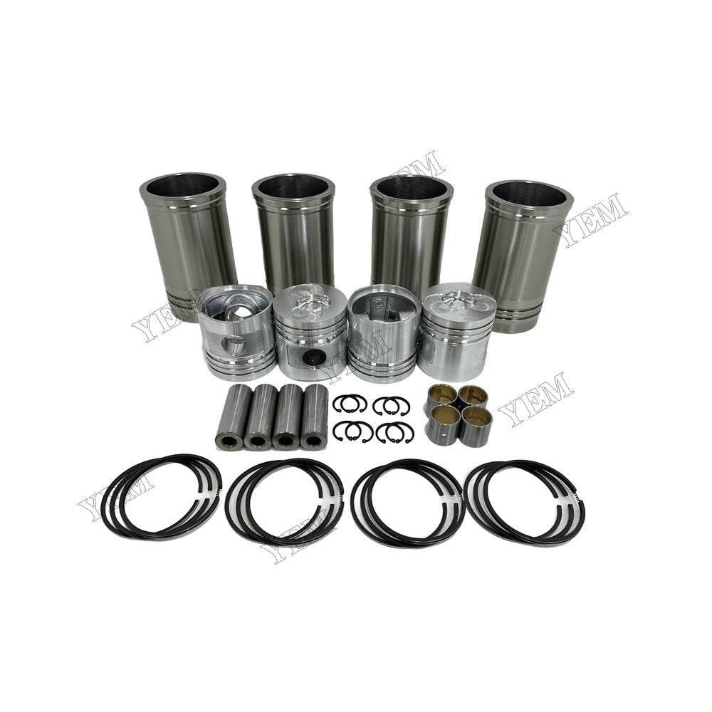 YEM Parts 4 pcs Cylinder Liner Kit for Xinchai A490BPG Engine