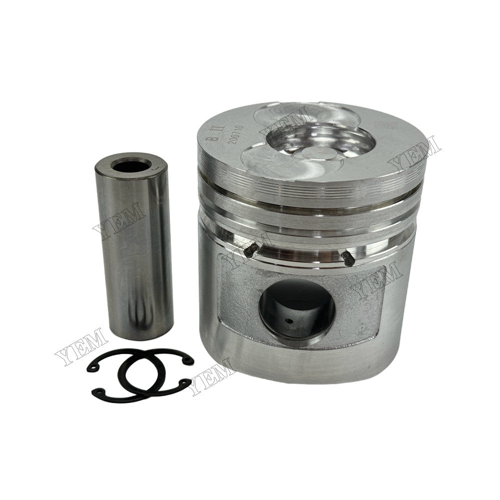 YEM Parts 4 pcs Piston with Pin and Circlips STD for Xinchai A490BPG Engine For Xinchai
