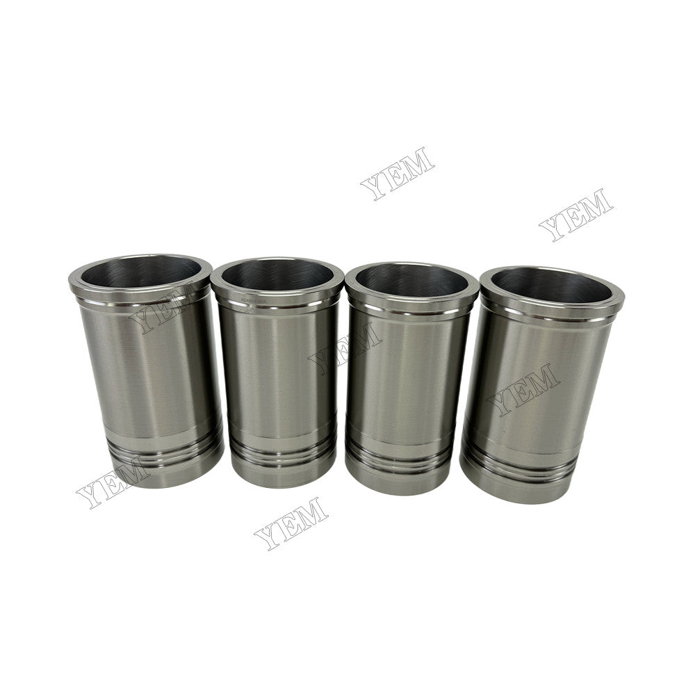 YEM Parts 4 pcs Cylinder Liner for Xinchai A490BPG Engine Engine Spare Parts