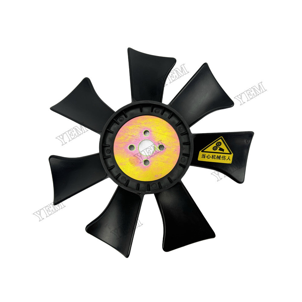 YEM Parts Fan Blade 7 blades 4 holes for Xinchai A490BPG Engine Spare Parts For Xinchai