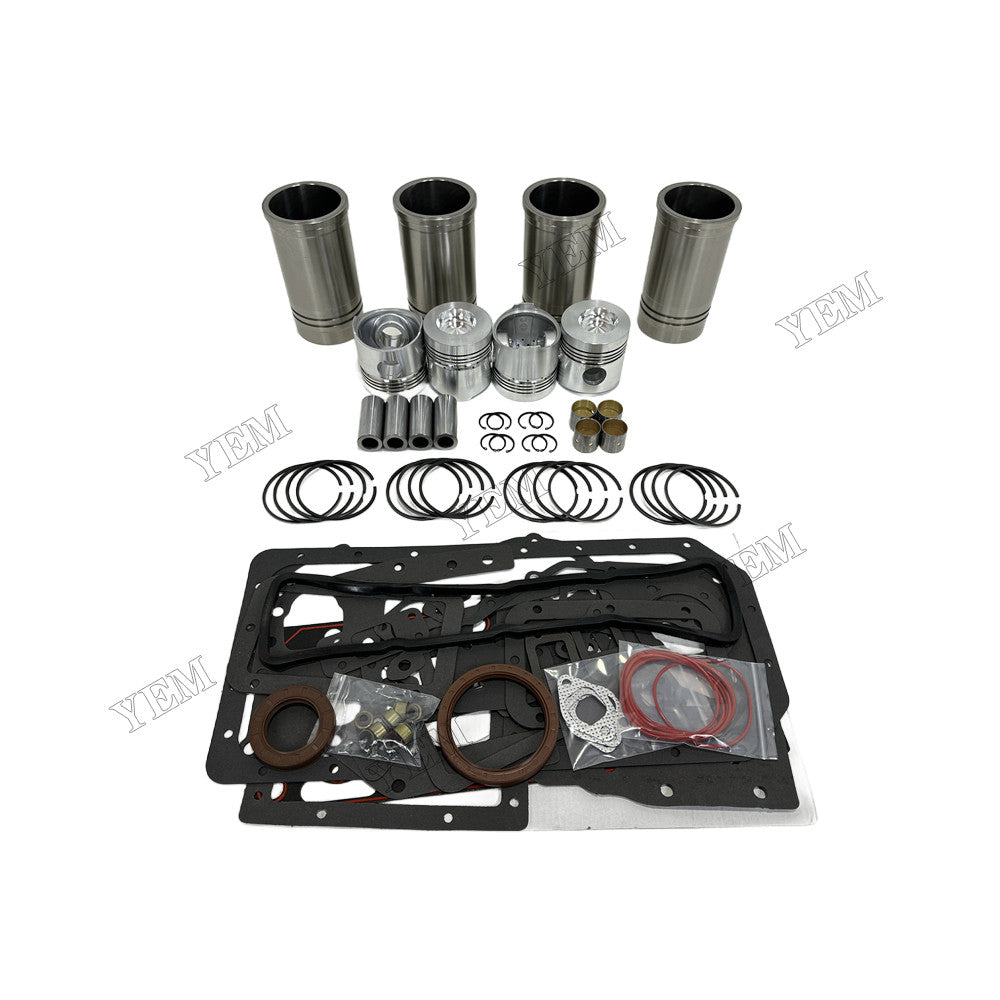 YEM Parts 4 pcs Overhaul Kit With Gasket Set for Weichai ZH4100D Engine For Weichai