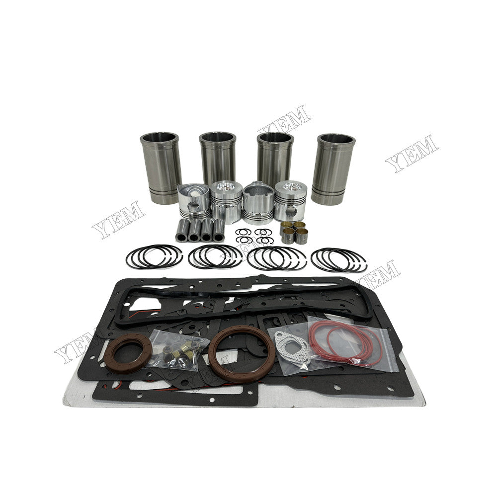 YEM Parts 4 pcs Overhaul Kit With Gasket Set for Weichai ZH4100D Engine For Weichai