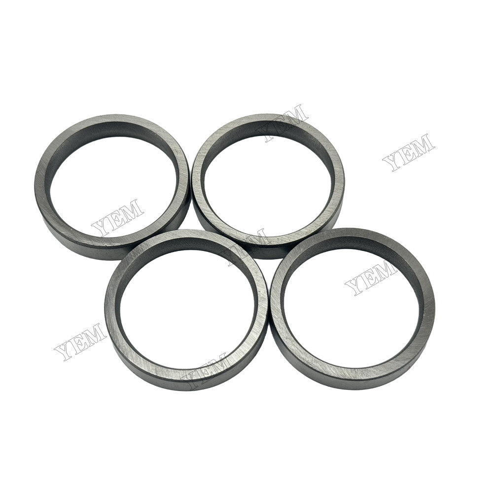 YEM Parts 4 pcs Exhaust Valve Seat for Weichai ZH4100D Engine