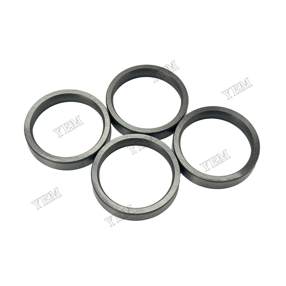 YEM Parts 4 pcs Exhaust Valve Seat for Weichai ZH4100D Engine For Weichai