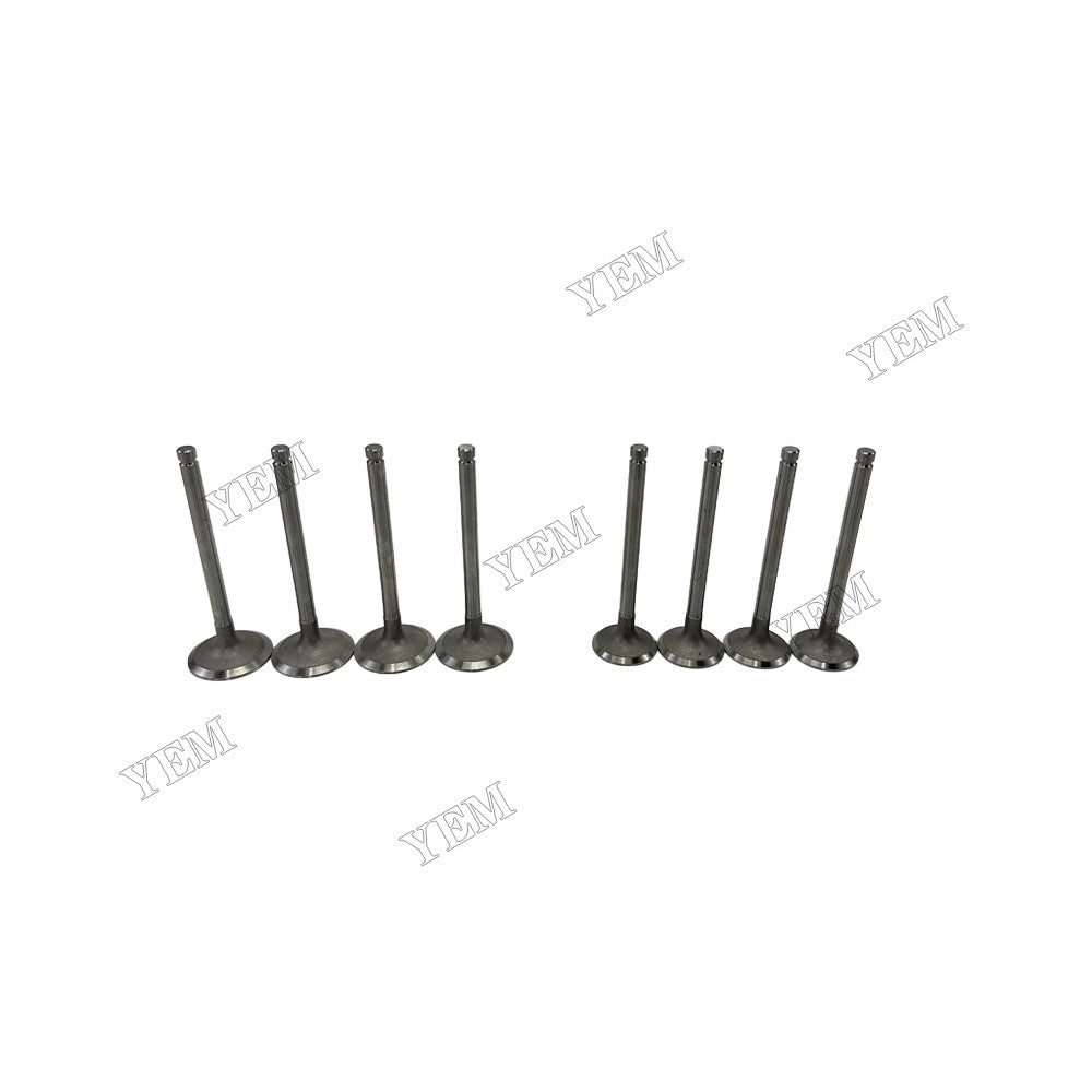 YEM Parts 4 pcs Intake and Exhaust Valve for Weichai ZH4100D Engine For Weichai