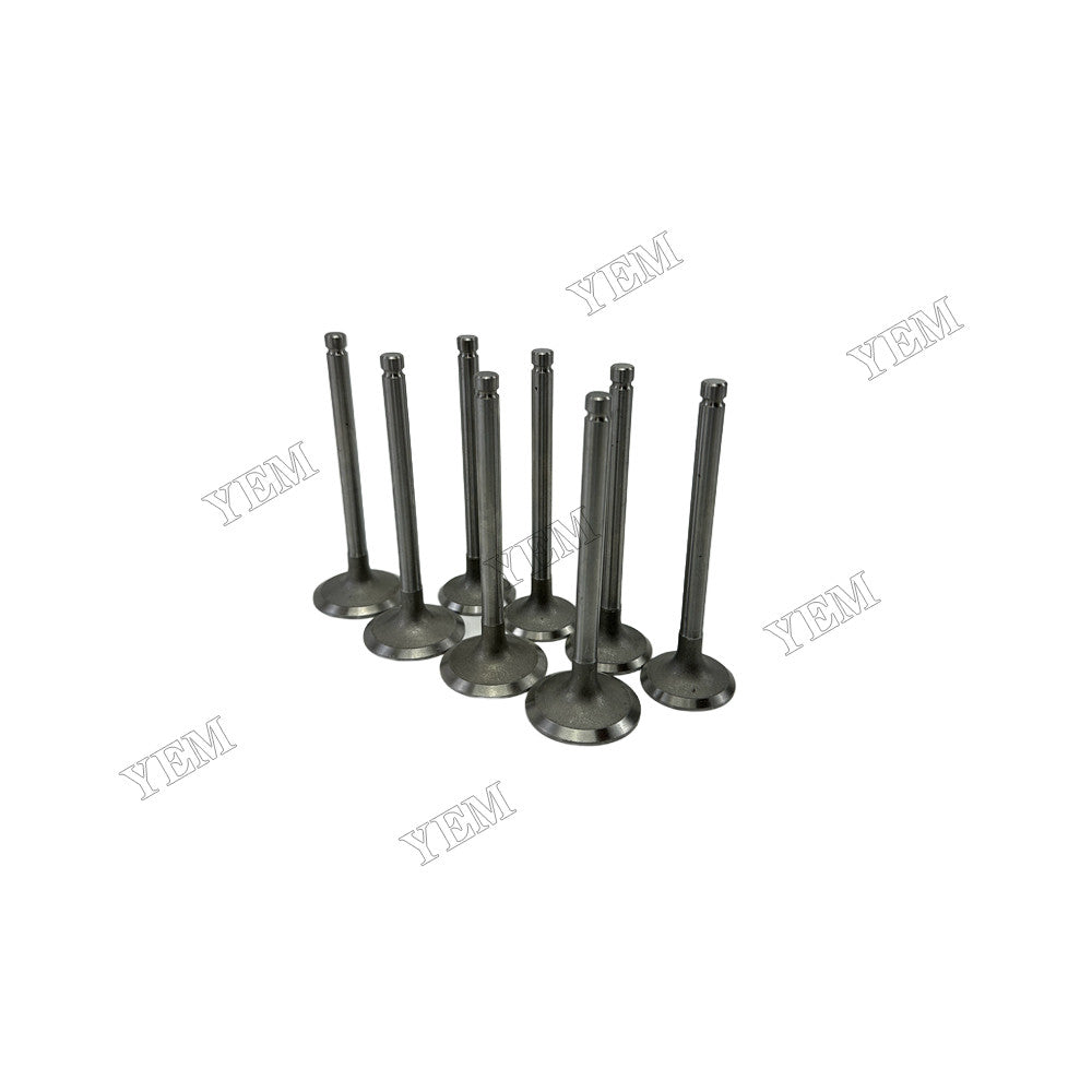 YEM Parts 4 pcs Intake and Exhaust Valve for Weichai ZH4100D Engine For Weichai
