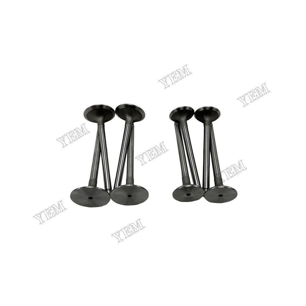 YEM Parts 4 pcs Intake and Exhaust Valve for Weichai ZH4100D Engine For Weichai