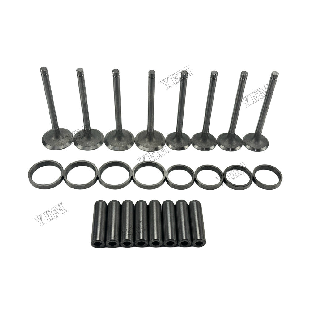 YEM Parts 4 pcs Valve Kit for Weichai ZH4100D Engine Engine Spare Parts
