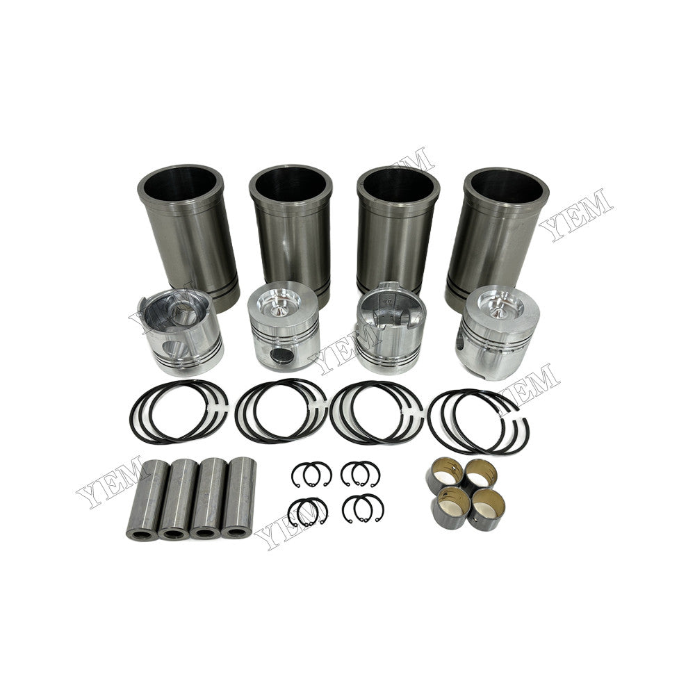 YEM Parts 4 pcs Cylinder Liner Kit for Weichai ZH4102Y4-1 Engine For Weichai