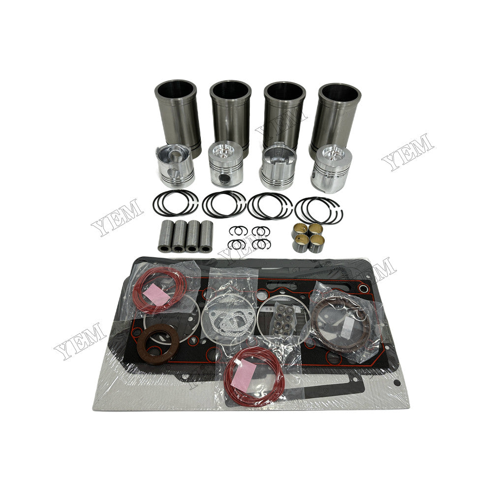 YEM Parts 4 pcs Overhaul Kit With Gasket Set for Weichai ZH4102Y4-1 Engine For Weichai