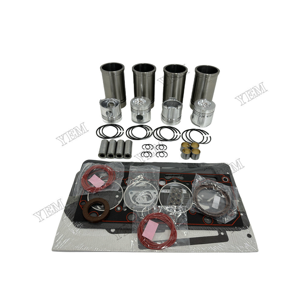 YEM Parts 4 pcs Overhaul Kit With Gasket Set for Weichai ZH4102Y4-1 Engine For Weichai