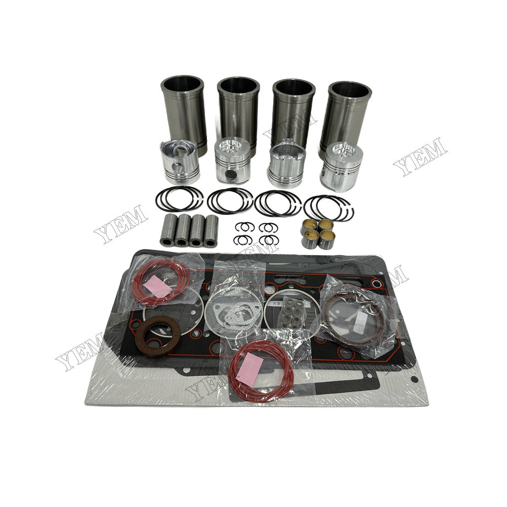 YEM Parts 4 pcs Overhaul Kit With Gasket Set for Weichai ZH4102Y4-1 Engine For Weichai