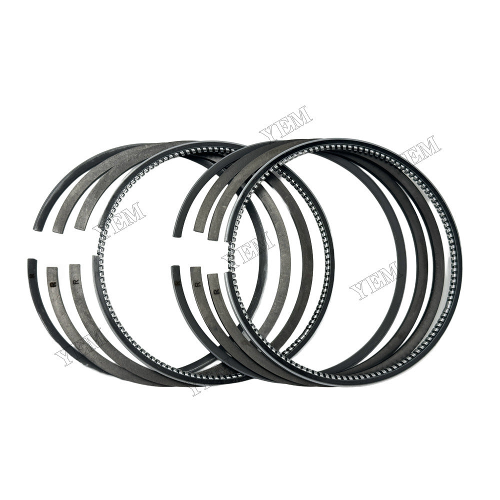 YEM Parts 2 pcs Piston Rings Set STD for Mitsubishi KE130 Engine For Mitsubishi