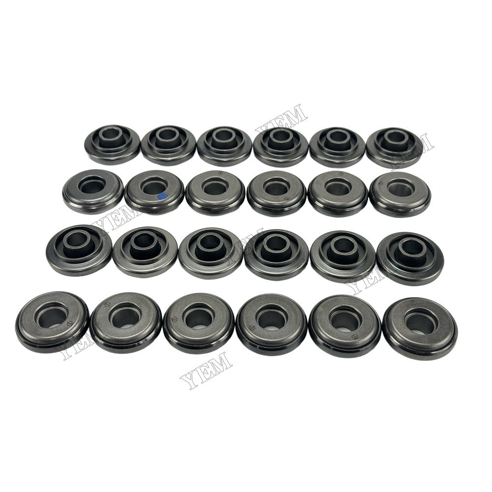 YEM Parts 24 pcs Valve Spring Retainer 38C04-00301 32504-00600 for Mitsubishi S12R Engine For Mitsubishi