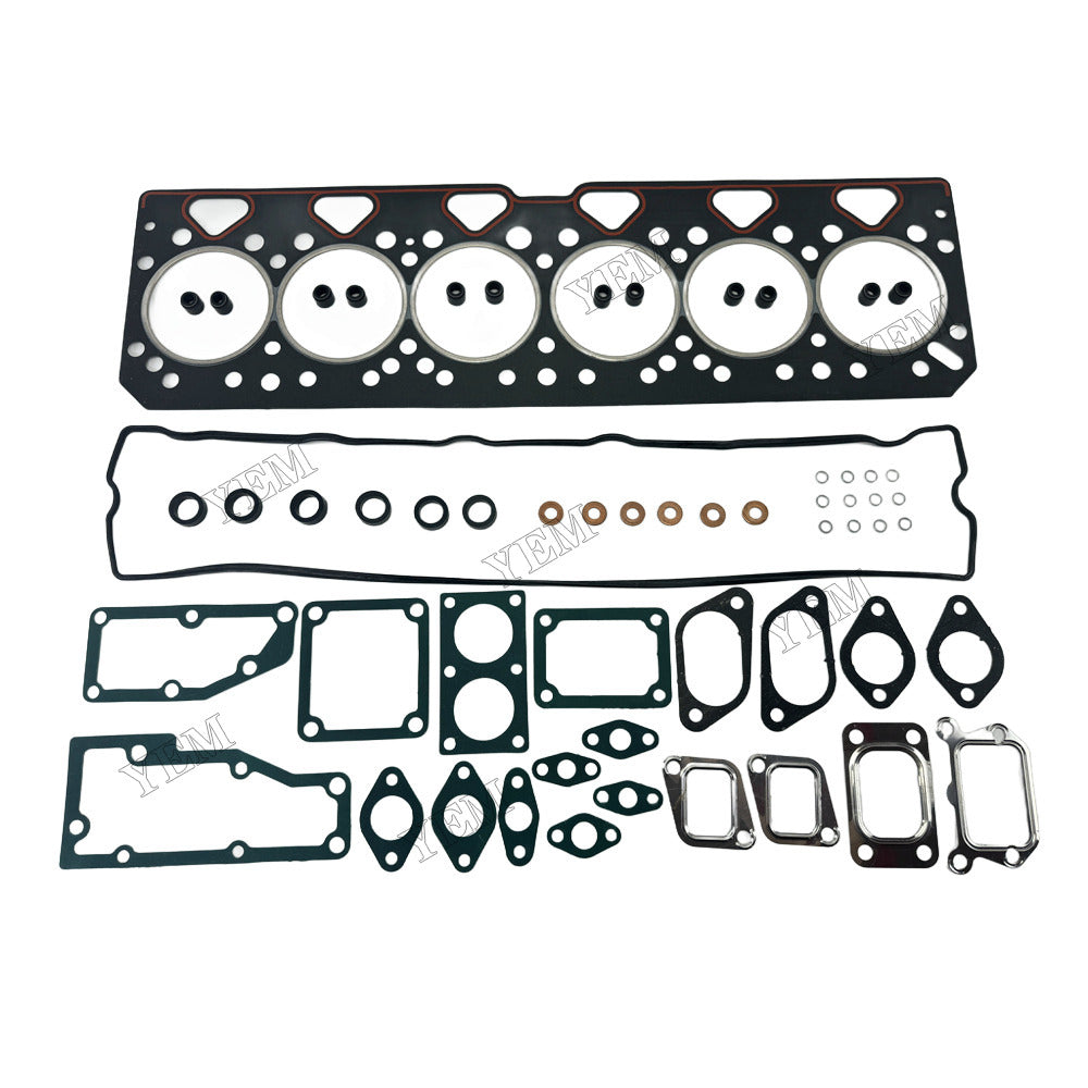 YEM Parts Full Gasket Kit U5LT0179+U5LB0153 for Perkins 1006-6 For Perkins