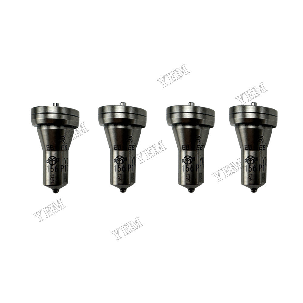 YEM Parts 4 pcs Injection Nozzle 156P175YAC0 129604-53300 for Yanmar 4TNV88 Engine For Yanmar
