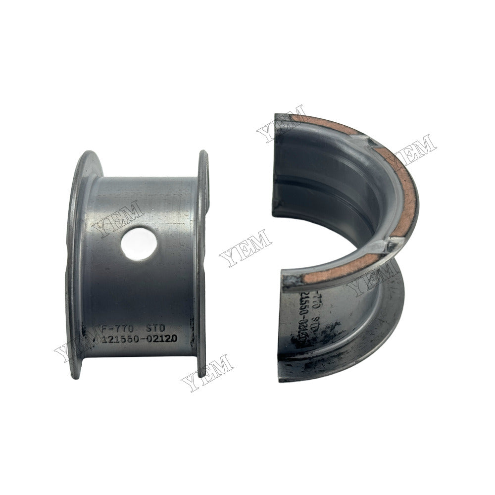 YEM Parts Main Bearings with Thrust Washer 721550-02800 121550-02130 for Yanmar For Yanmar