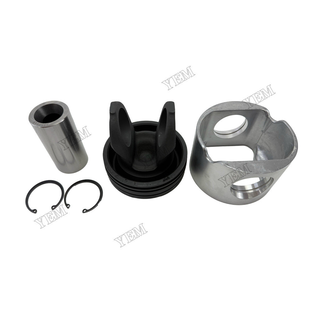 YEM Parts 6 pcs Piston with Pin and Circlips STD 4932721 4936397 for Cummins 6L Engine For Cummins