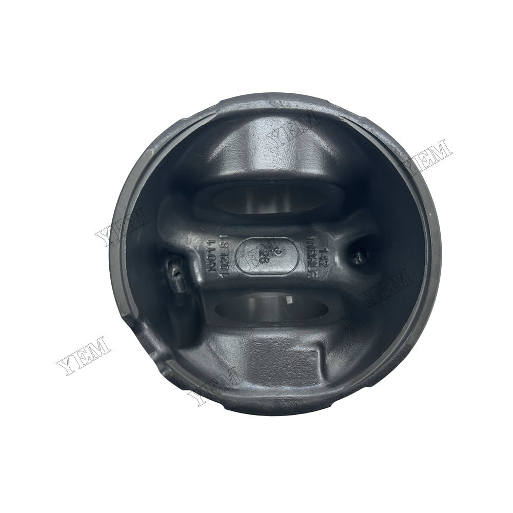 YEM Parts 4 pcs Piston with Pin and Circlips STD 5292943 for Cummins F3.8S3141 Engine For Cummins