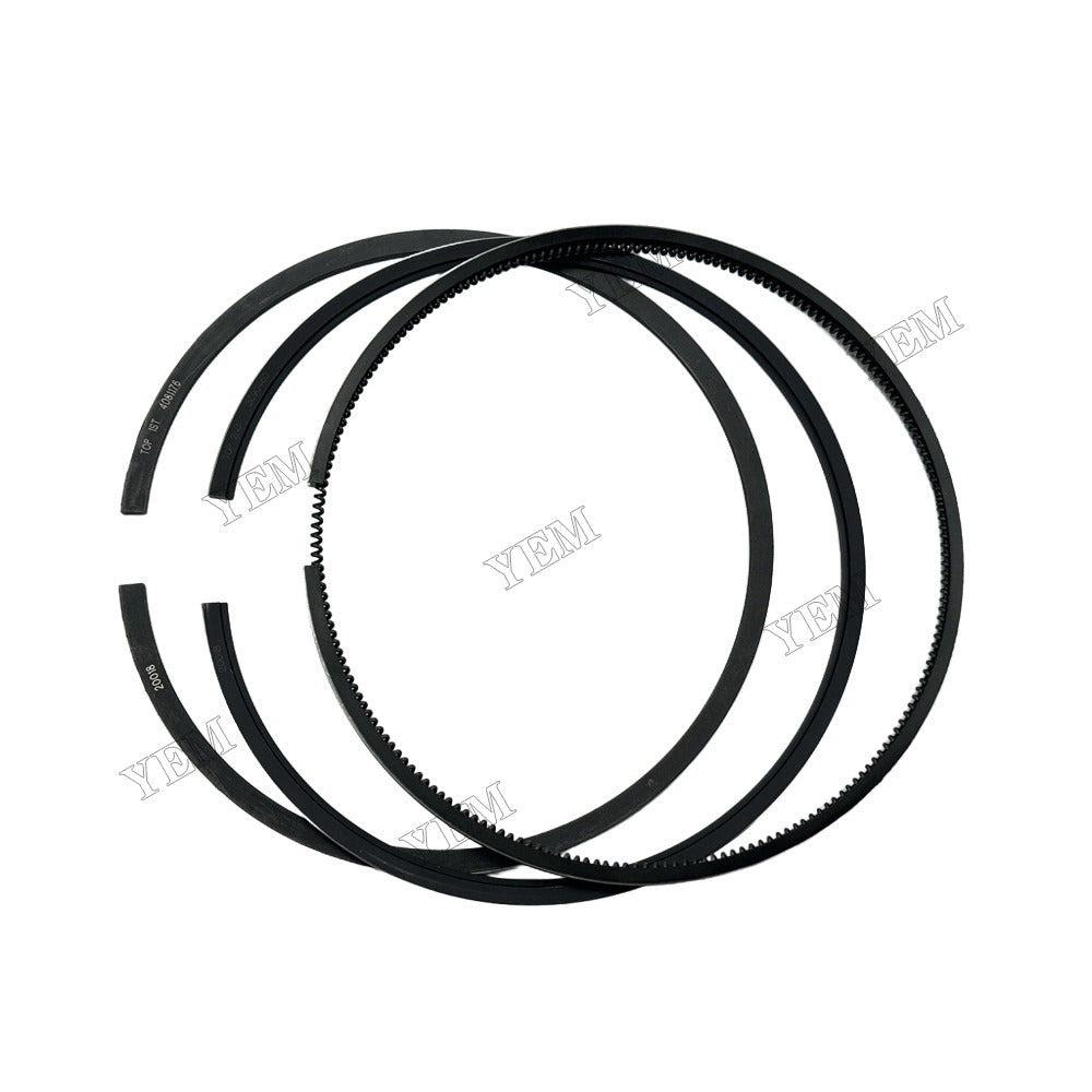 YEM Parts 12 pcs Piston Rings Set STD 4081176 3090450 for Cummins KTA38 Engine For Cummins