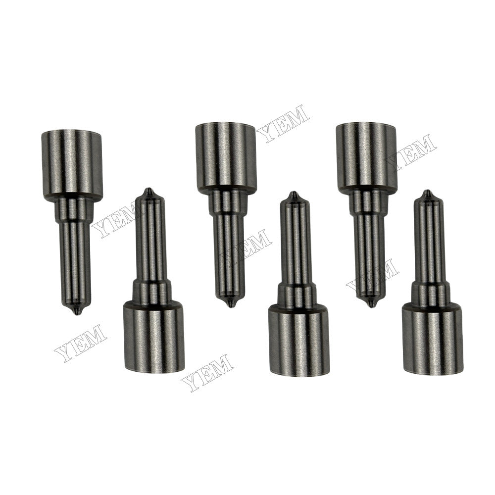 YEM Parts 6 pcs Injection Nozzle DLLA145P2150 0433172150 for Cummins QSB6.7 Engine