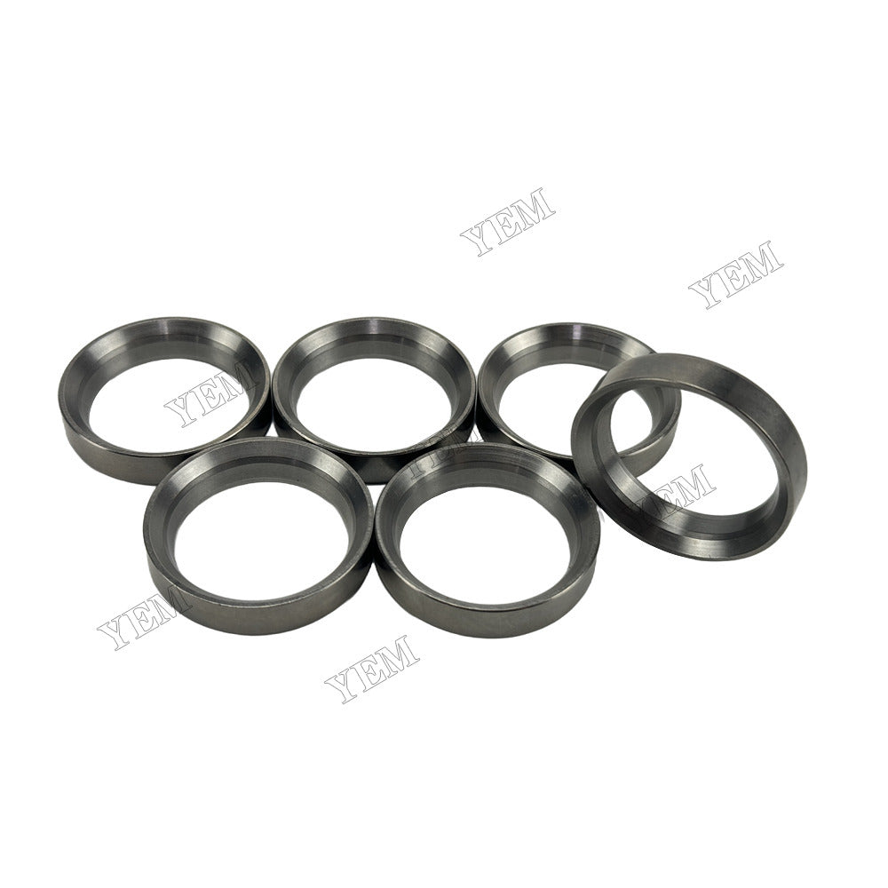 YEM Parts 6 pcs Exhaust Valve Seat 477659 for Volvo TWD731 Engine