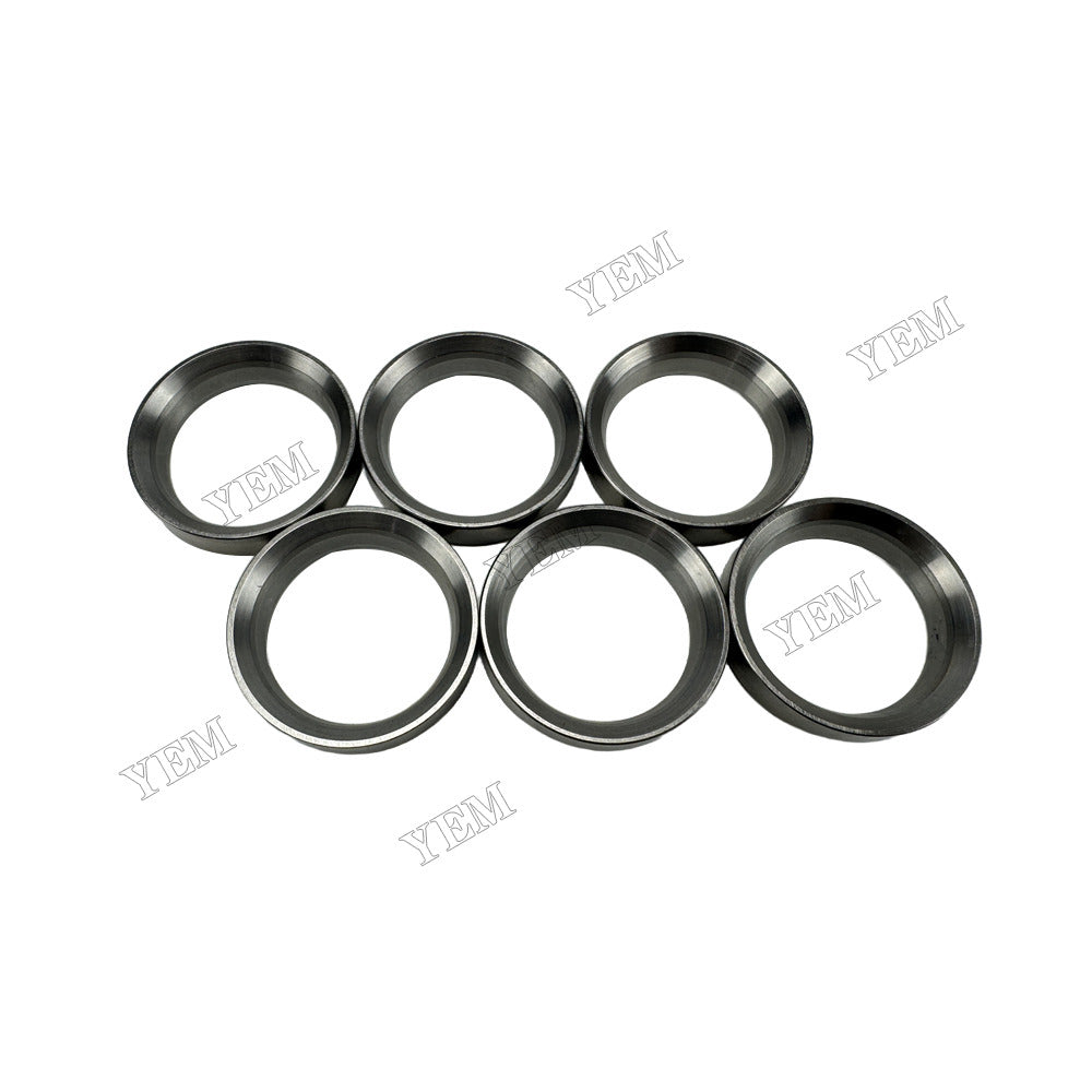 YEM Parts 6 pcs Exhaust Valve Seat 477659 for Volvo TWD731 Engine For Volvo